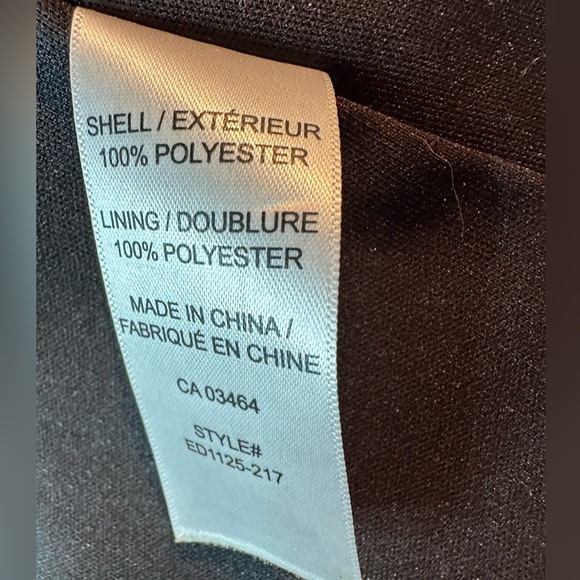 Pretty Knee Length Pleated Bottom Black Ricki’s Tank Dress - Picture 5 of 7